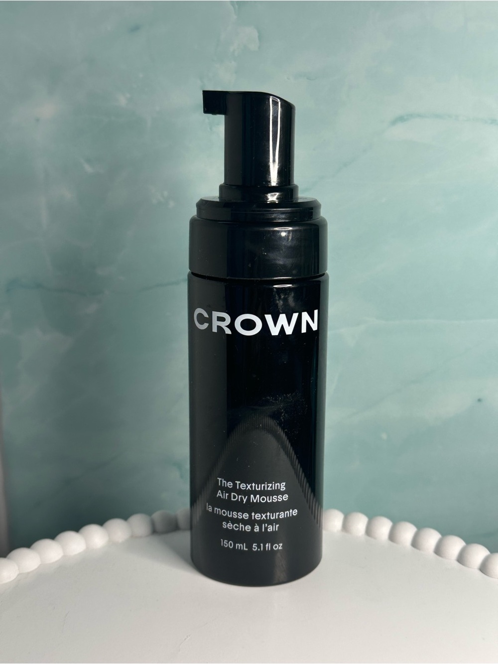 CROWN AFFAIR The Texturizing Air Dry Hair Mousse 5.1oz New no cap